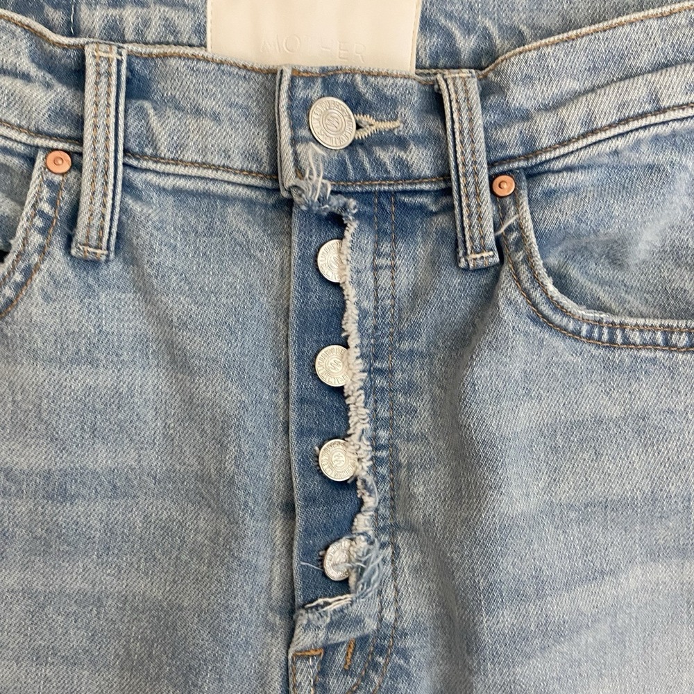 Mother SUPERIOR Denim The Fly Cut Tomcat Roller Reap What You Sow Size 26 - Picture 7 of 13